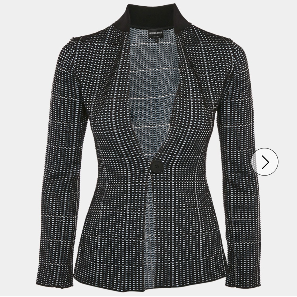 Georgio Armani Italy Sweater jacket size Italy 40 - small